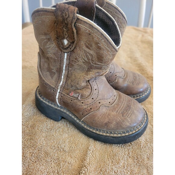 JUSTIN GYPSY cowgirl boots 7 - Picture 1 of 3